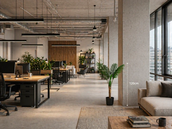 Vestacke dekorativne biljke sa UV zastitom FAN PALM U ENTERIJERU