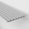 3D WPC WAVE SMOORT WHITE