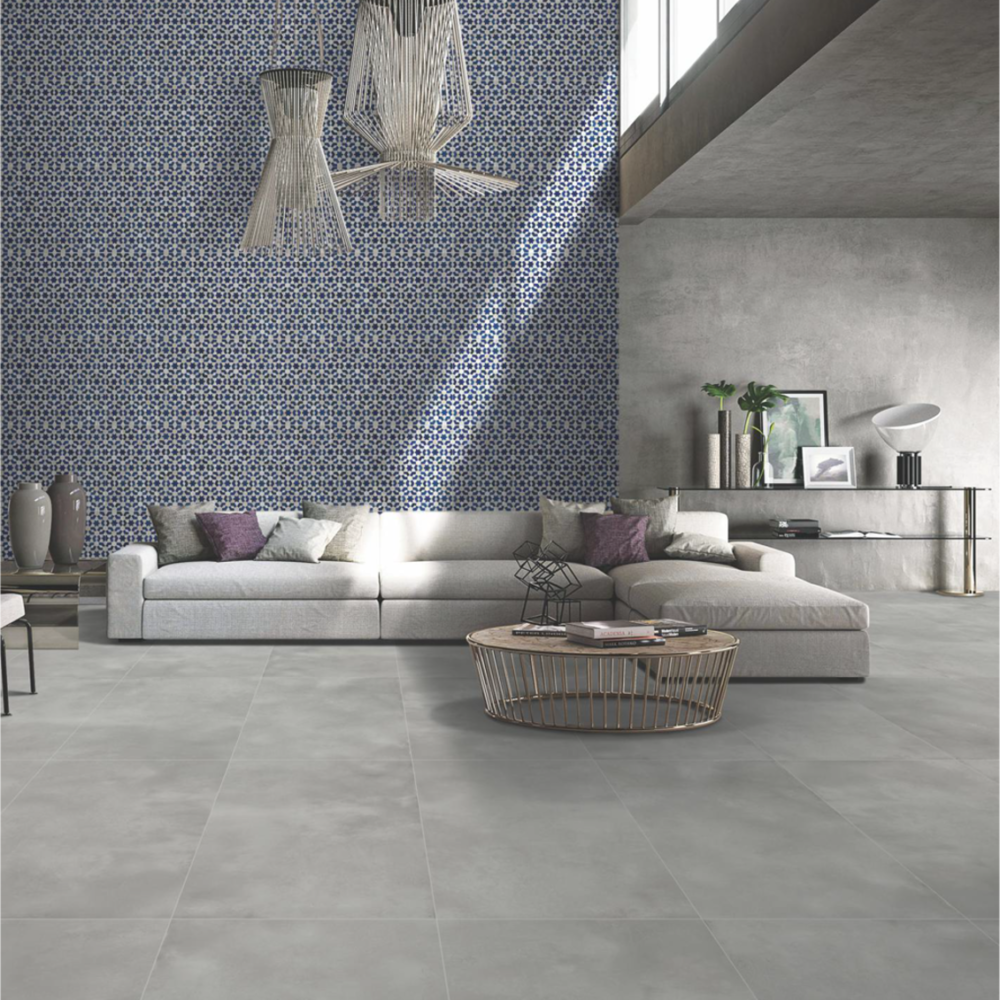 GRANITNA PLOCICA OPUSE GREY ITACA MAT U ENTERIJERU
