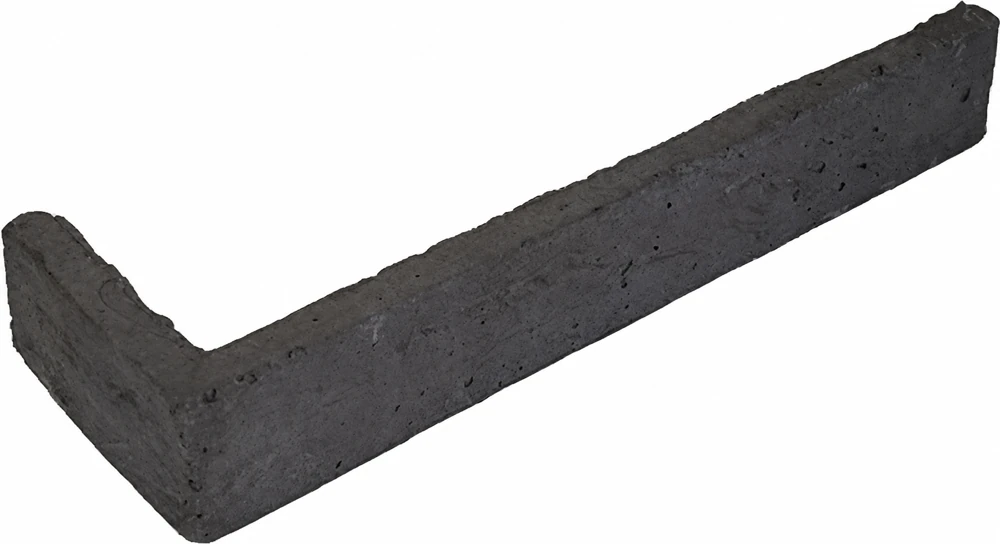polydecor-cigla-radan-lux-ugao-bela Ugaoni element dekorativne cigle radan lux na beloj pozadini