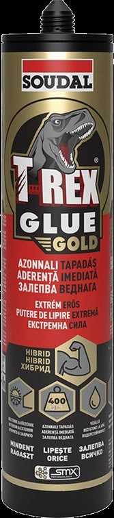 Soudal T-Rex Gold beli lepak 290 ml Kataloška slika: Soudal T-Rex Gold beli lepak 290 ml