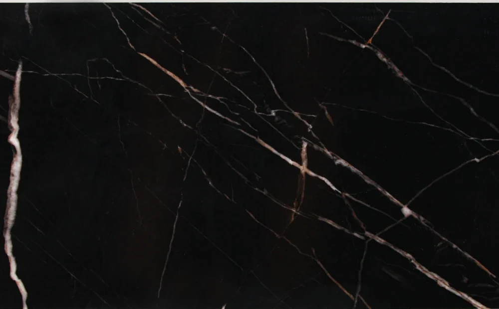 SPC zidni panel Vilo Calacatta Black 120 × 60 cm – prikaz dezena