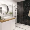 SPC zidni panel Vilo Calacatta White – primena u kupatilu