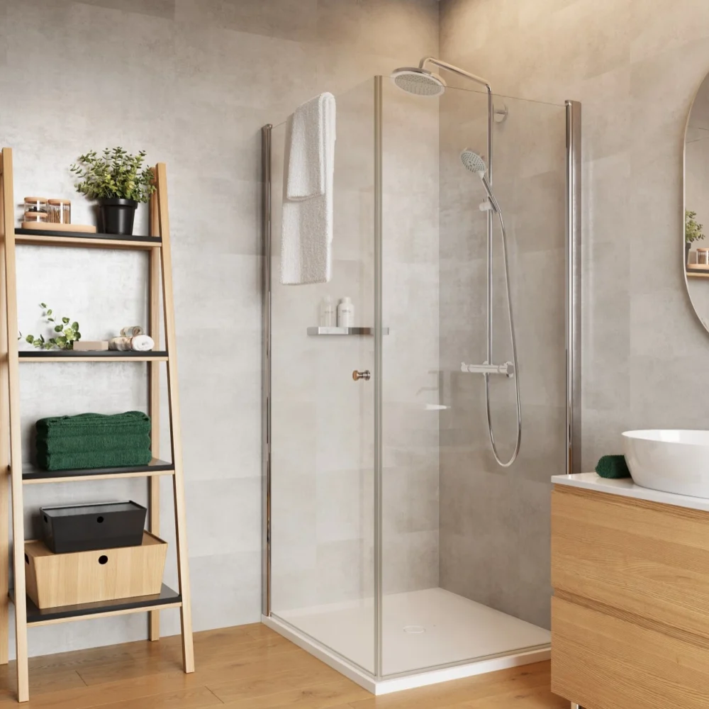 SPC zidni panel Vilo Concrete Light – primena u kupatilu