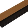 WPC fasadni ugao Teak/Black – 2900 × 87 × 50 mm