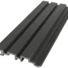 WPC fasadni panel sa tri rebra Black – 2900 × 175 × 25 mm