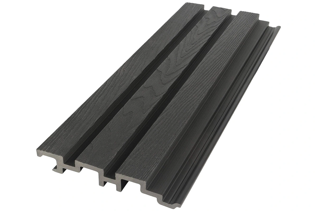 WPC fasadni panel sa tri rebra Black – 2900 × 175 × 25 mm WPC fasadni panel sa tri rebra Black – 2900 × 175 × 25 mm