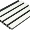 WPC fasadni kit kat panel White/Black – 2900 × 222 × 25 mm