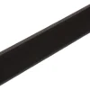 WPC završni L profil Barcode Black – 2900 × 50 × 50 mm