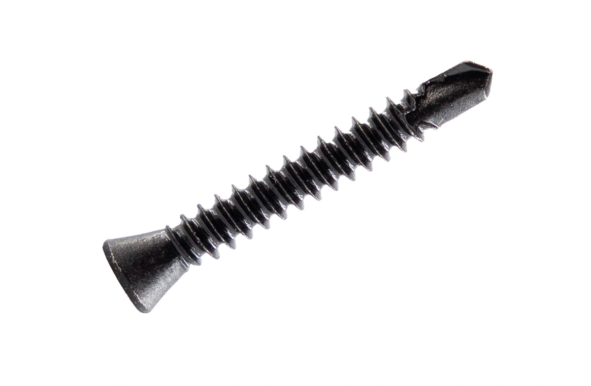 Samorezni šraf Black M4,2 × 30,5 mm za WPC fasadu – 300 komada Samorezni šraf Black M4,2 × 30,5 mm za WPC fasadu – 300 komada